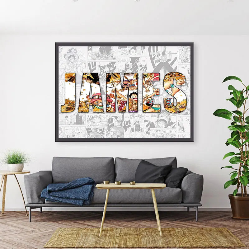 Customized Manga Canvas - ShopLess