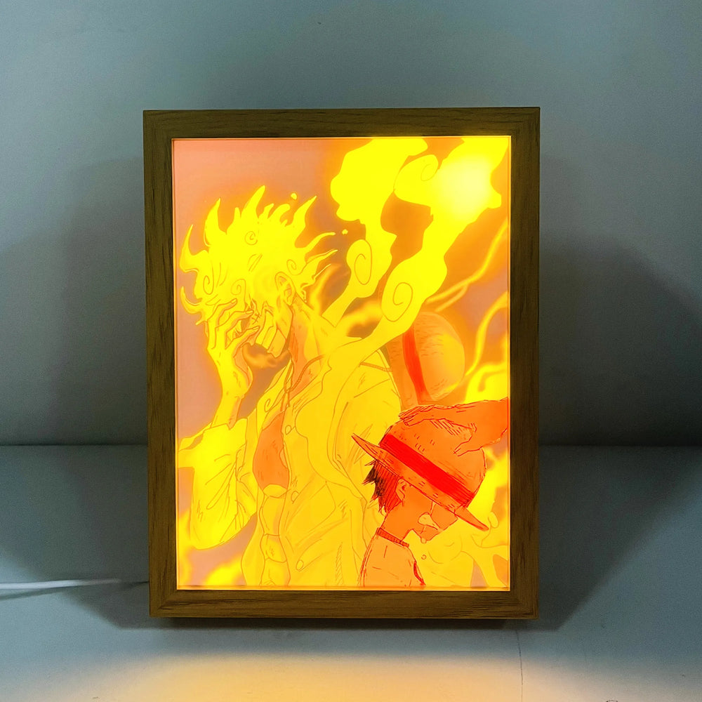 Wood-Framed Monkey D. Luffy - ShopLess