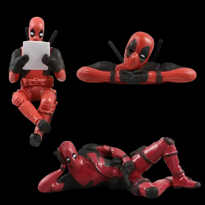 Deadpool poses